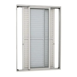 PORTA BALC�O BRANCA 3 FOLHAS M�VEIS LINHA PREMIUM - BRANCA 