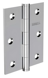 Dobradi�a Inox com Rolamento Synter Cartela 3 Pe�as 3 x 2.1/2