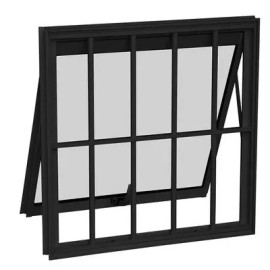 VITRO MAXIM AR COM GRADE LINHA 25 PREMIUM - PRETO 