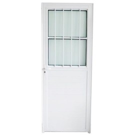 Porta Social Lambril Branca 210 x 80 L- 25 Classic 