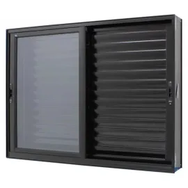  VENEZIANA 3 FOLHAS PREMUIM LINHA 25 BLACK - SEM GRADE 