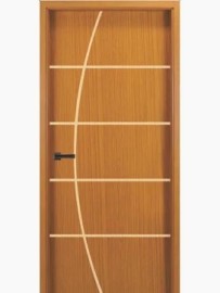  PORTA FRISADA SEMI OCA 215x87 COM BATENTE 14CM - COMPLETA 