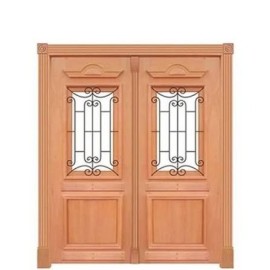 Portal Almofada Cl�ssica 2 Folhas Abrir com Batente Cx 14 Madeira Maci�a Cedro Arana 2,15x1,70